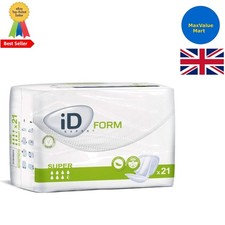 Euron Form Incontinence Pads with Anti-Leak Cuffs - 21 Count, Discreet & Comf...
