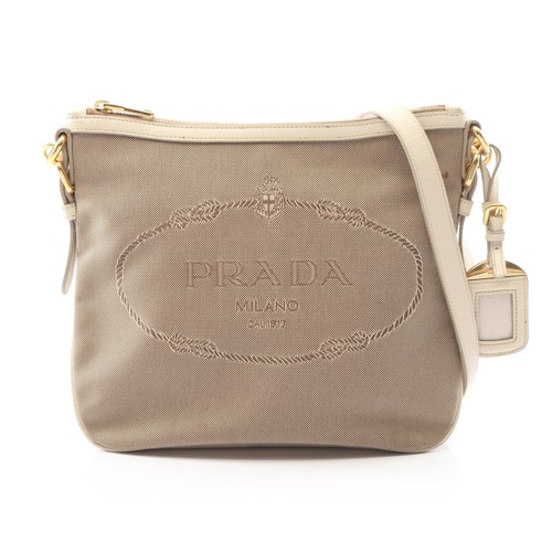Prada logo jacquard - jacquard, shoulder
