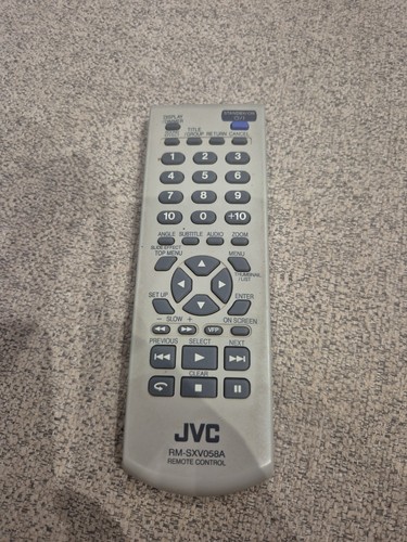 Jvc remote control - jvc,