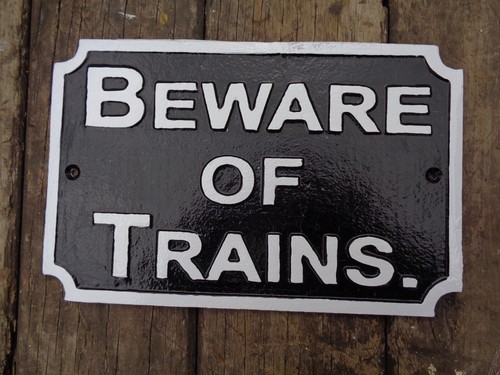 Heavy cast metal - heavy, railway
