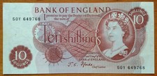 England 10 Shilling F Forde