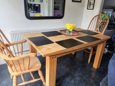Dining Table and 2 Farmhouse Chairs