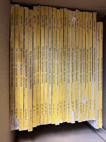National geographic magazines - geographic,