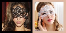 Black Lace Eye mask Sexy