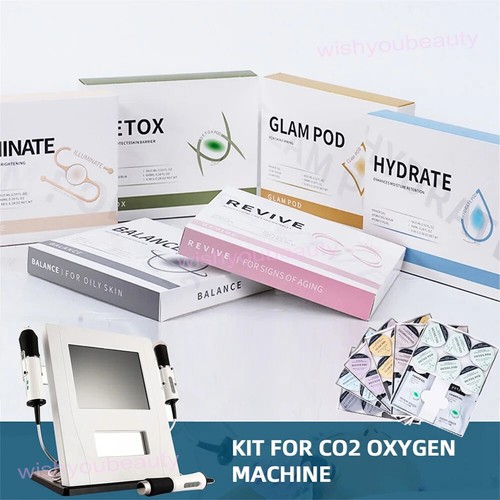 Hot facial co2 oxygen - co2, bubble