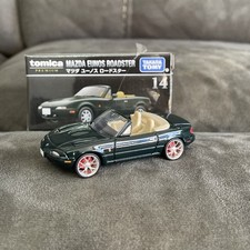Tomica Premium GREEN JDM MAZDA MX5 EUNOS ROADSTER BBS WHEEL STYLE SWAP 