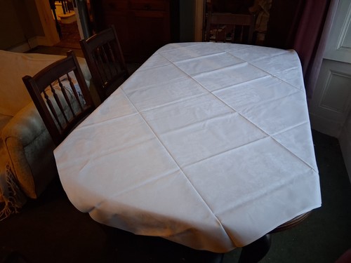 Large vintage damask - vintage,