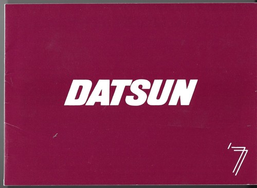 Datsun nissan range 1977 uk - datsun,