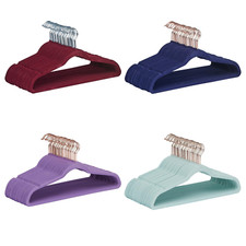 Velvet Hangers for Clothes Non