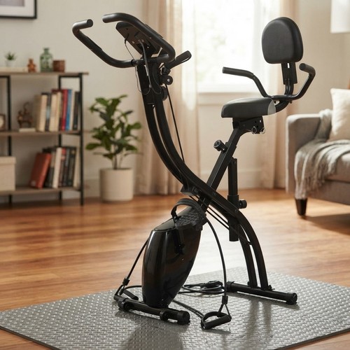 Foldable exercise bike - exercise, with