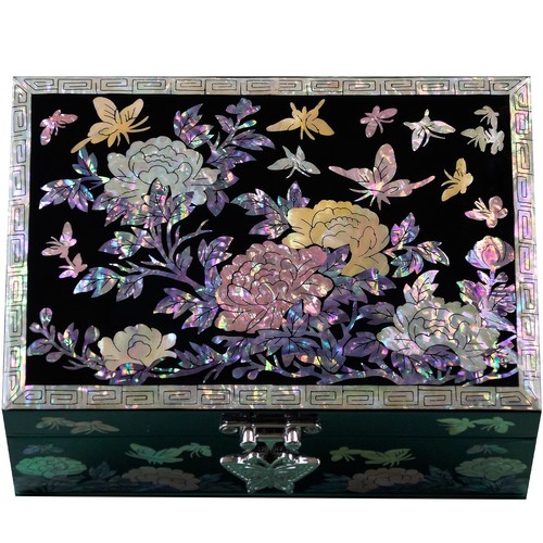Mother pearl black - mother, lacquer