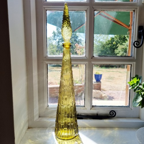 Empoli genie glass bottle - glass,