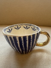 Aphorism Blue & White Floral