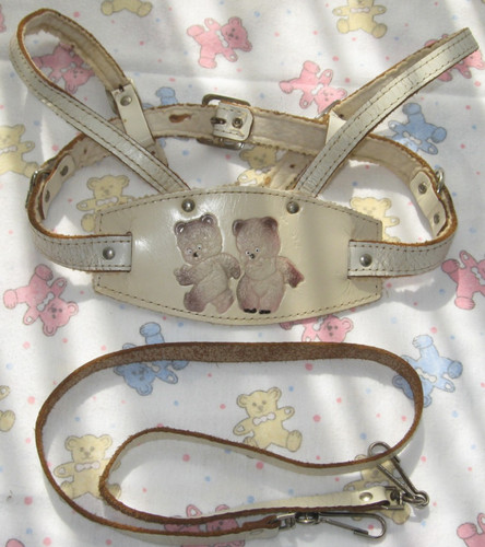 Vintage leather safety - leather, walking