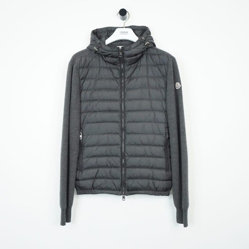 Moncler grey hooded tricot - hooded,