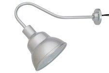 Sign Light Silver Small Swan Neck Pub Shop Menu Light Exterior Lighting Outdoor