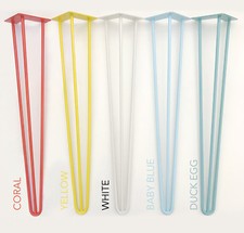 71cm / 28"  Hairpin Legs Set of 4 - table desk size FREE Screws Floor Protectors