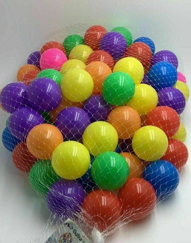 100pc plastic soft play - plastic,