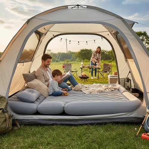 Inflatable mat camping - inflatable,