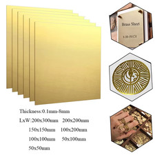 1Pcs Brass Sheet Thickness