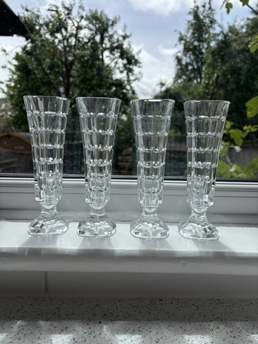Glass bud vases - of,