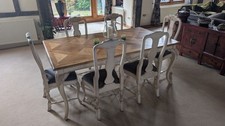 Large 6 Seater Dining Table &