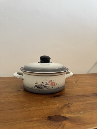 Vintage lugano enamel - vintage,