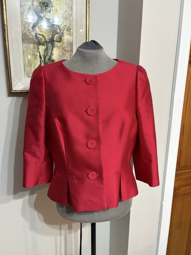 Hobbs invitation red jacket - hobbs,