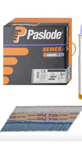 Paslode 8x63mm ring shank - 2.8x63mm,