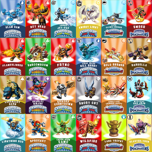 Skylanders nfc cards - skylanders,