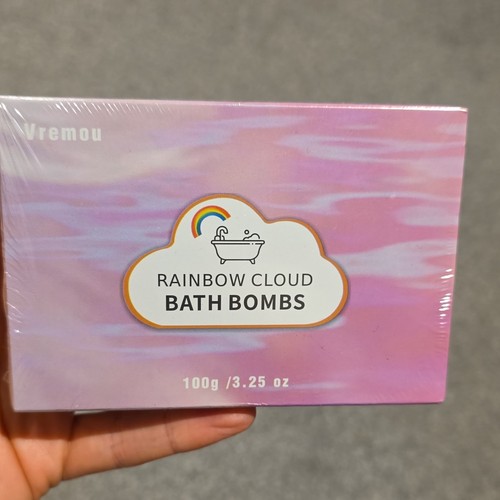 Vremou rainbow cloud bath bomb - cloud,