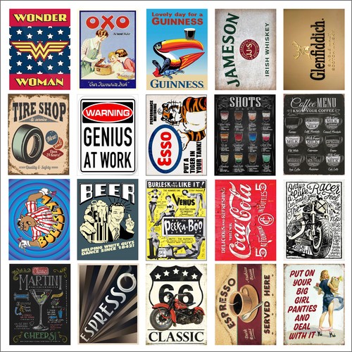 Various retro tin - retro, metal