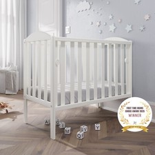 Waffi Mini Baby White Cot