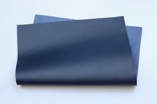 Calf Leather Veg Tan, Blue, A Size Panels 0.8-1mm Thick, Bookbinding