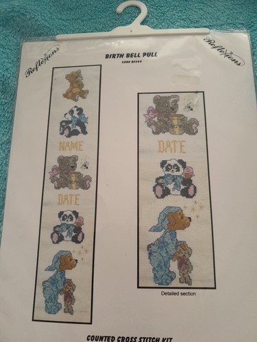 Reflections cross stitch kit - cross,