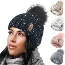 Ladies Womens Speckled Winter