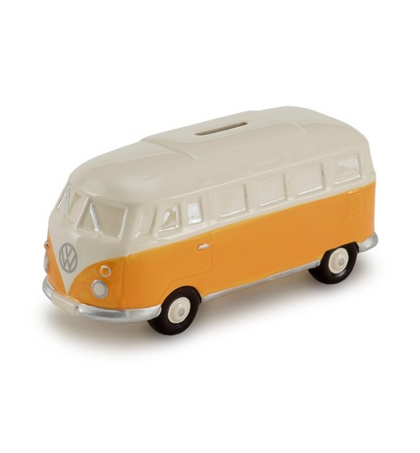 Camper van ceramic money - van,