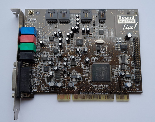 Creative sound blaster live - creative,