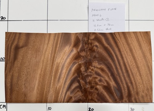 Mahogany flame real wood - mahogany,
