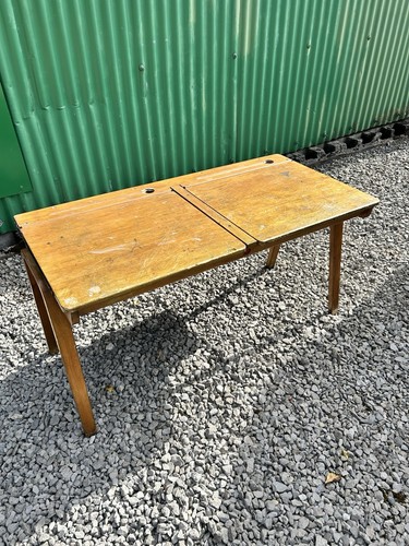 Table vintage school - school, double