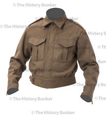 WW2 British Army Battle dress blouse p37 -  MEDIUM 42 chest