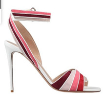 Valentino Garavani Womens Leather Stiletto Heel Sandals Size 6UK 8 US 39 Suede