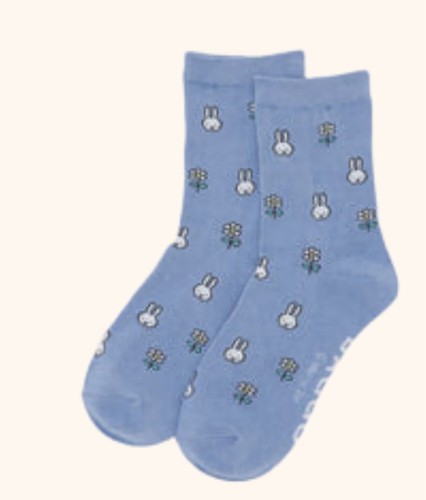 Baggu crew socks - crew, flowers