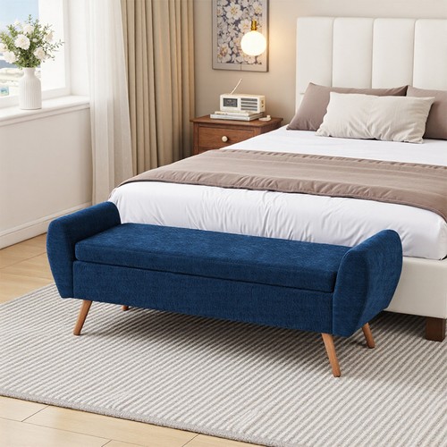Chenille bed end bench - ‌chenille‌,