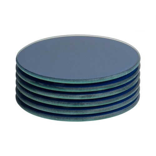Glass round coasters 10cm - coasters,