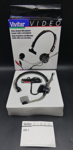 Vintage vivitar headset - vivitar,