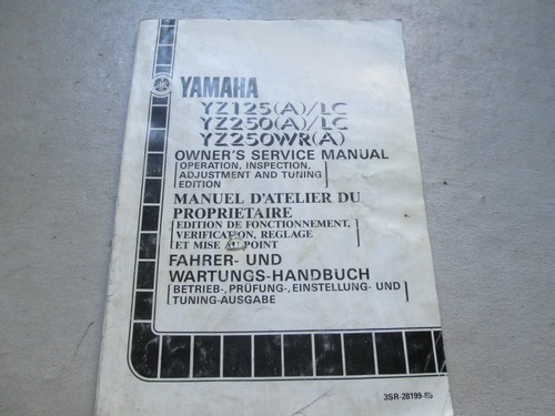 Yamaha oem 1990 yz125 yz250 - 1990, /