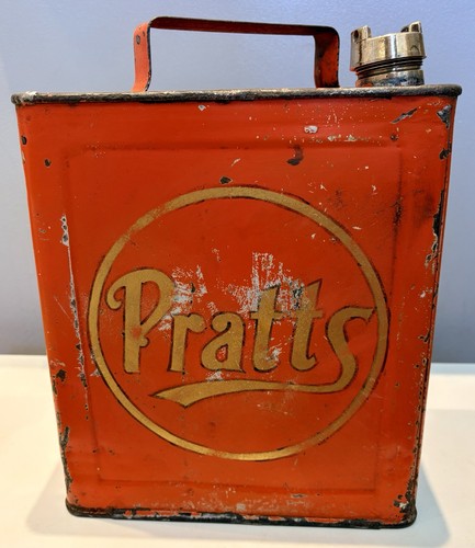 Vintage petrol can liveried - can,