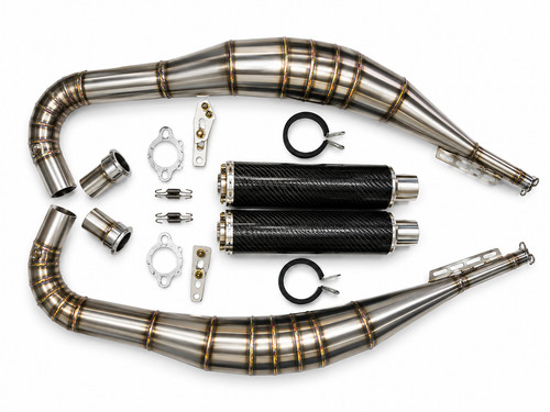 Stroke pie cut exhaust for - 2,