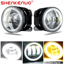 For VW T5 Transporter 2003-10 4 Inch LED Fog Lights Front Bumper Driving Lights